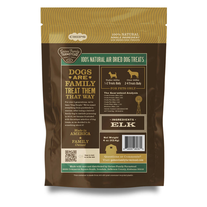 Air-Dried All Natural Single Ingredient Dog Treats – Beef, Chicken, Elk, Sweet Potato & Turkey Tendon, Grain-Free, High Protein, Made in USA