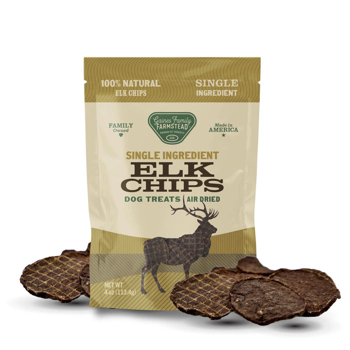 Air-Dried All Natural Single Ingredient Dog Treats – Beef, Chicken, Elk, Sweet Potato & Turkey Tendon, Grain-Free, High Protein, Made in USA