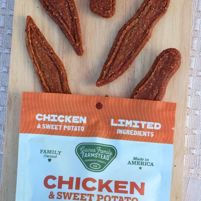 All Natural Meat & Sweet Potato Fillets Dog Treats – Limited Ingredient, Made in USA