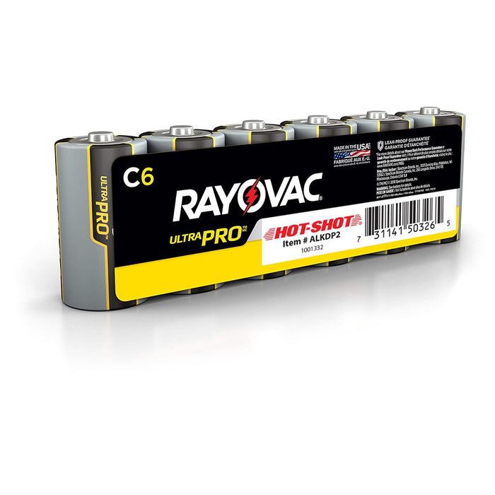 C Batteries, pkg of 6