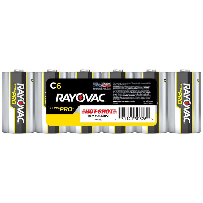 C Batteries, pkg of 6