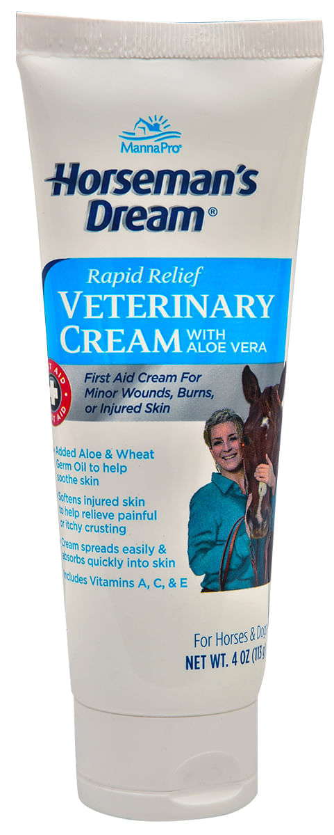 Horseman's Dream Aloe Vera Vet Cream - Horseman's Dream Aloe Vera Vet Cream, 4 oz tube  