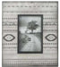 Free Spirit Aztec Picture Frame, 4" x 6" - Gray  