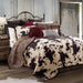 Elsa Cowhide Reversible 3 Piece Quilt Set - King  