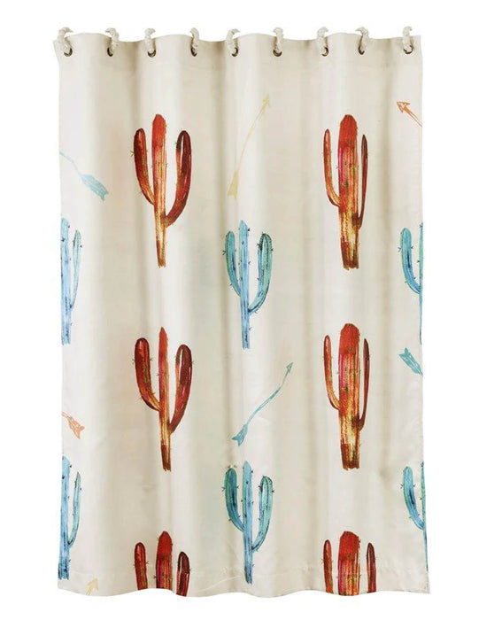 Cactus & Arrow Shower Curtain -   