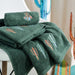 Serape Cactus 3 Piece Towel Set, Turquoise - Turquoise  