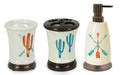 Cactus 3 Piece Counter Top Accessory Set - Multi  