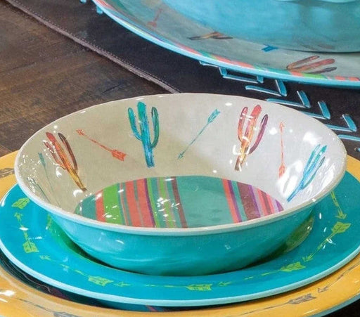 Saguaro Cactus Melamine Bowl, Set of 4 - Multi  