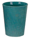 Savannah Ceramic Wastebasket, Turquoise - Turquoise  