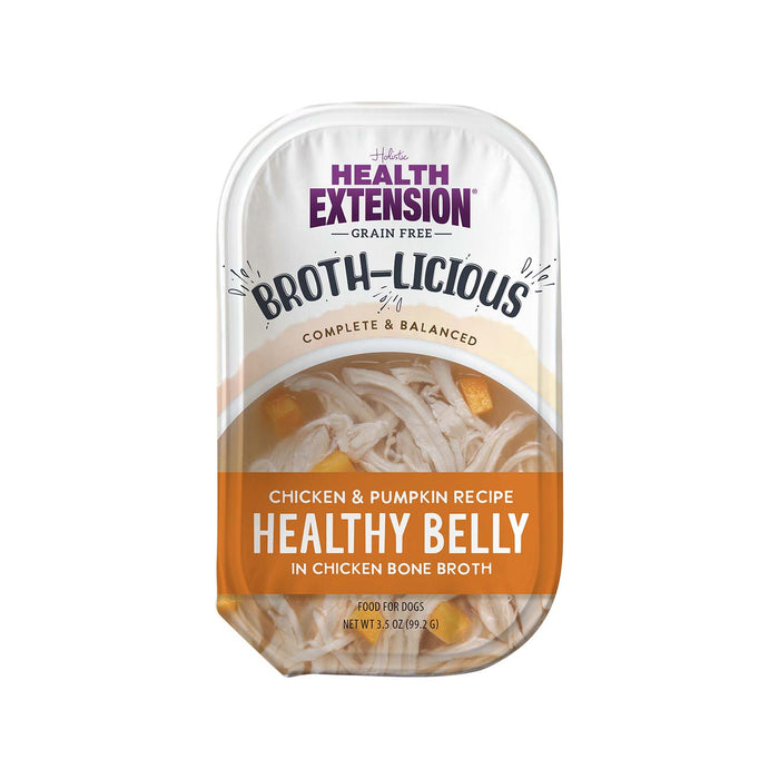 Broth-Licious Chicken & Pumpkin in Bone Broth-Healthy Belly Recipe Size 3.5oz