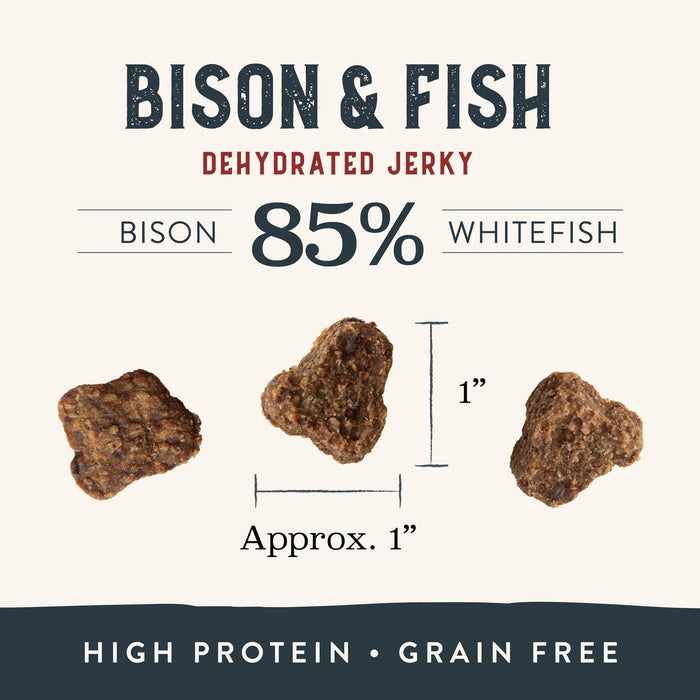 Health Extension Grain-Free Bison & Fish Jerky for Dogs