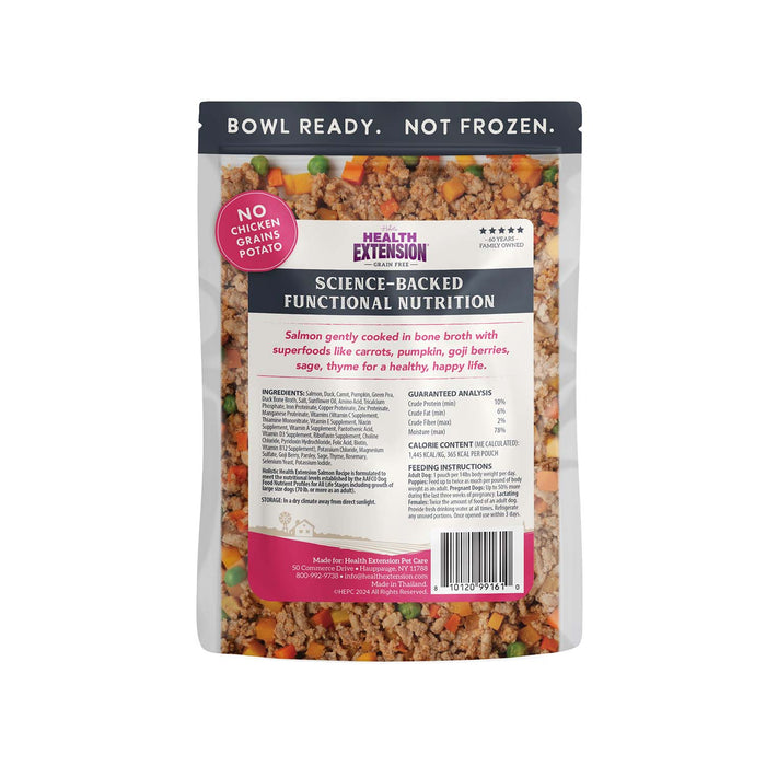 Gently Cooked Grain Free Duck & Kale Recipe Pouches for Dogs -9oz Size 9oz
