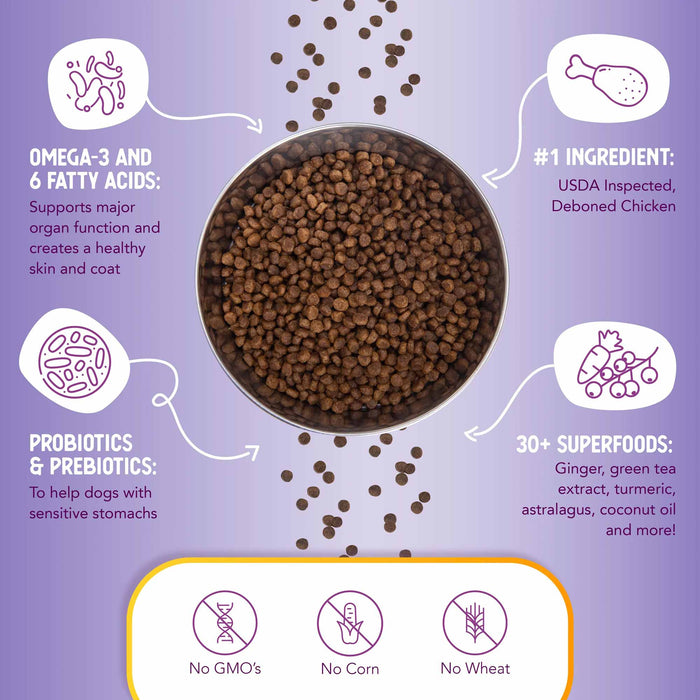 Health Extension Little Bites Lite Chicken & Brown Rice Recipe Small Breed Dry Dog Food