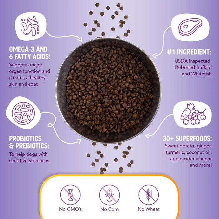 Health Extension Grain-Free Venison Little Bites Small Breed Dry Dog Food