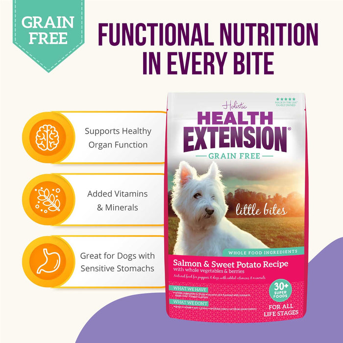 Health Extension Grain-Free Venison Little Bites Small Breed Dry Dog Food