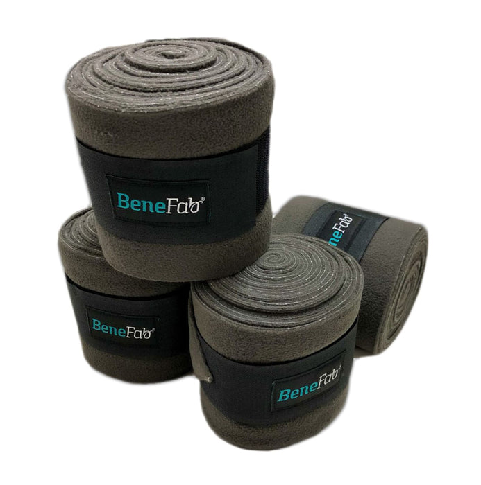 BeneFab Therapeutic Polo Wraps, Gray, 4 pack - Full  