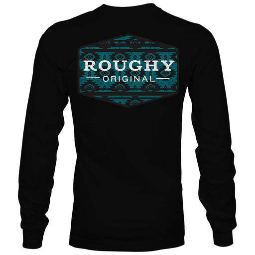 Hooey Roughy Tribe Mens Longsleeve Tee, Black - XXLarge  