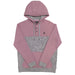 Hooey Jimmy Ladies Hoodie, Purple & Gray - XXLarge  