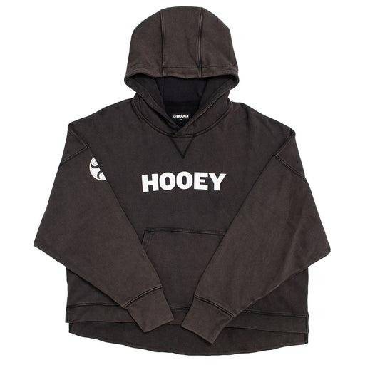 Hooey Roomy Ladies Hoodie, Black - XXLarge  