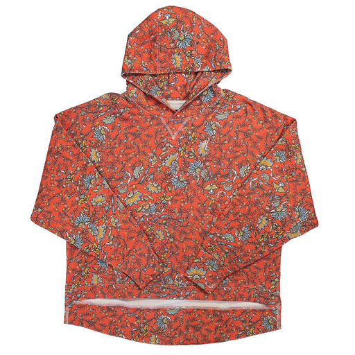 Hooey Roomy Ladies Hoodie, Poppy Floral/Pink - XXLarge  