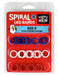 Spiral Leg Bands, 24 pk - Spiral Leg Bands, 24 pk, Size 9  