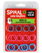 Spiral Leg Bands, 24 pk - Spiral Leg Bands, 24 pk, Size 11  