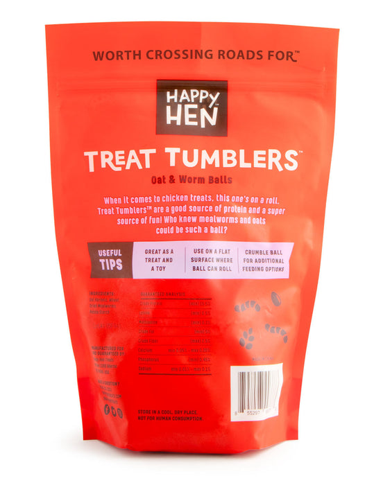 Happy Hen Treat Tumblers, Seed & Worm Balls, 14 oz -   