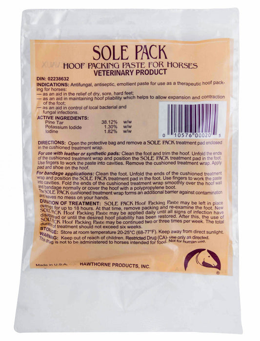 Sole Pack® Hoof Packing - Sole Pack Hoof Packing, each  