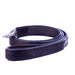 Black Padded Lthr Leash 1 x 6  