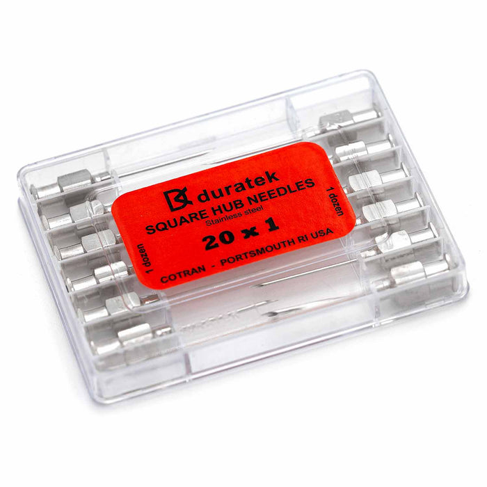 Jeffers Stainless Steel Veterinary Needles, 12 Pack