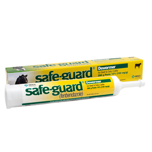 Safe-Guard Dewormer Paste - Cattle, 290 g Single Pack 