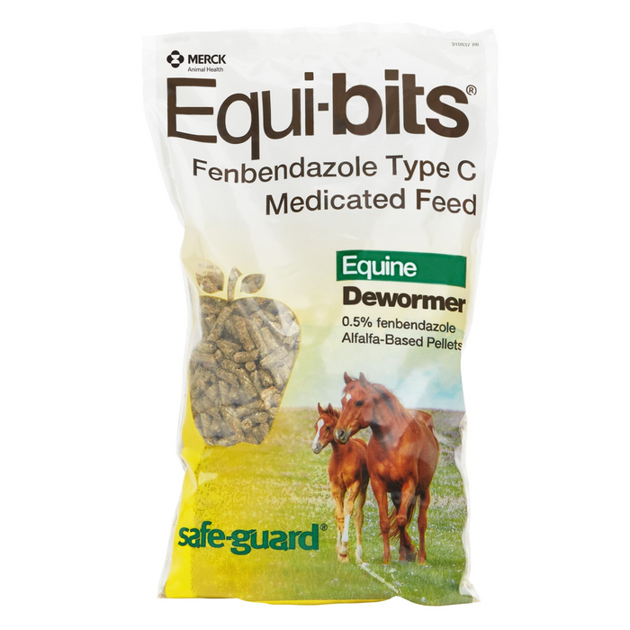 Safe-Guard Equi-bits Fenbendazole Medicated Feed Horse Dewormer, 1.25 lb