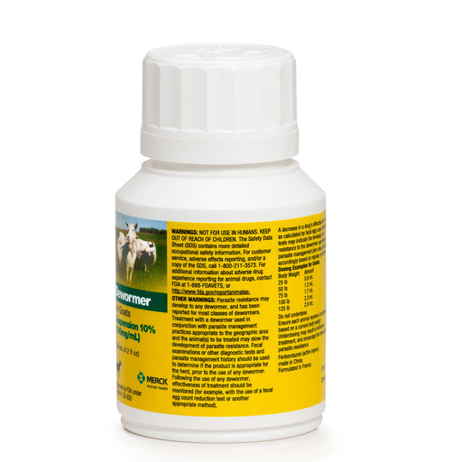 Safe-Guard Goat Dewormer (10% Suspension), 125 mL -   