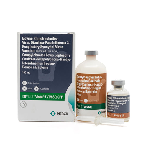 Bovilis Vista 5 VL5 SQ CFP - 50 Dose Vial  