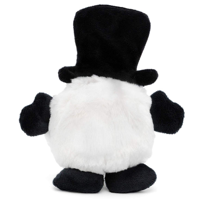 Juguetes navideños de peluche redondos para perros de 6" con chirriador