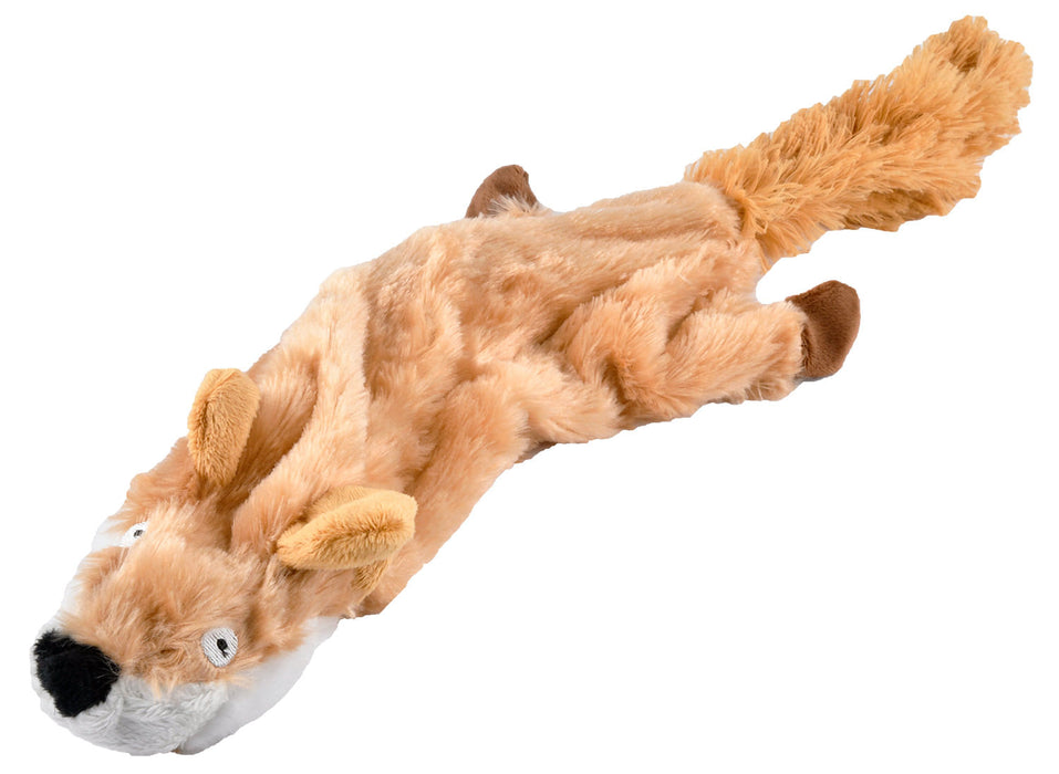 Thinnies with Rope & Squeaker, 21" - Fox  