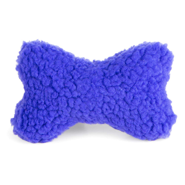 Jeffers Fuzzy Shapes with Squeakers, assorted colors - Bone  