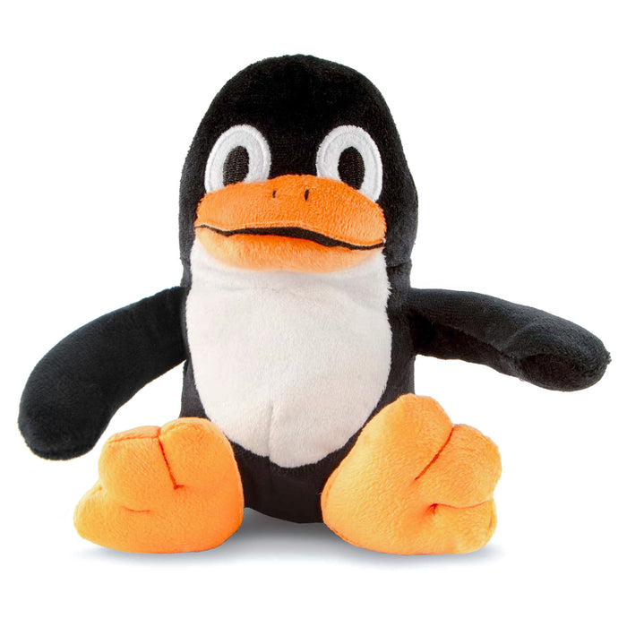 Pingüino de peluche