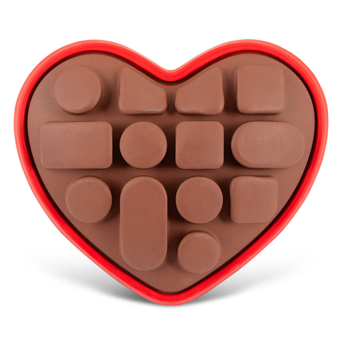 Jeffers Natural Rubber Box of Chocolates Dog Chew Toy for Medium-Chewers