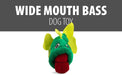 Big Mouth Bass Dog Toy -   