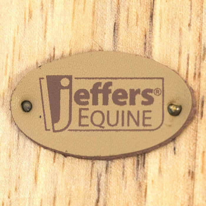 Jeffers Wooden Body Brush with Hand Strap, Stiff Bristle Dandy Grooming Brush
