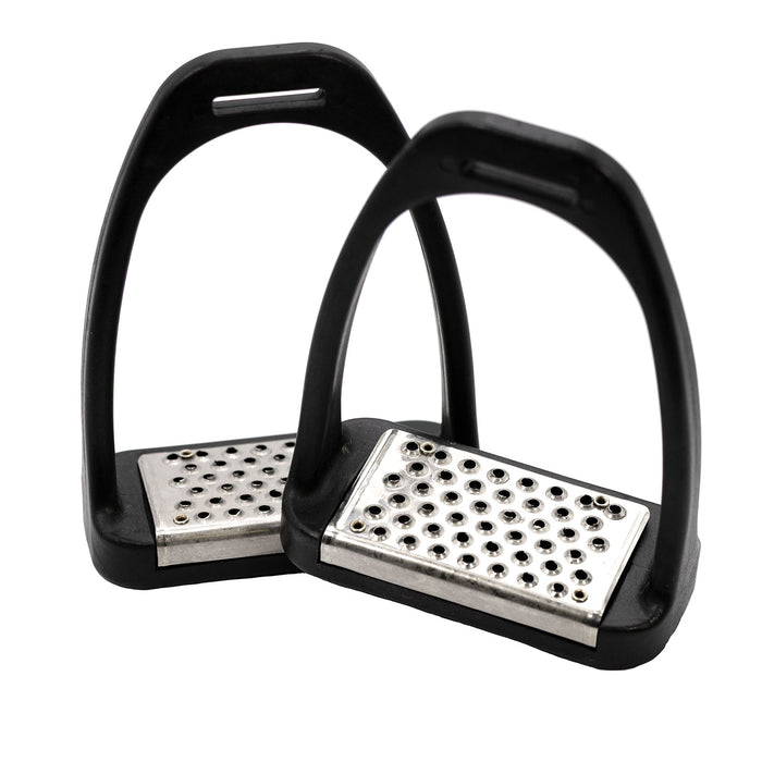 Jeffers Uniquely English Composite Stirrup Irons with Stainless Steel Pads