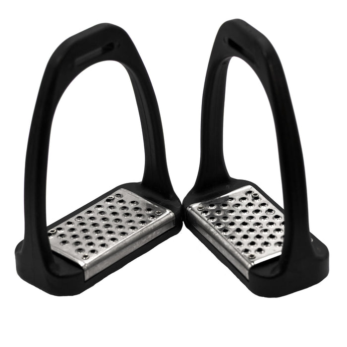 Jeffers Uniquely English Composite Stirrup Irons with Stainless Steel Pads