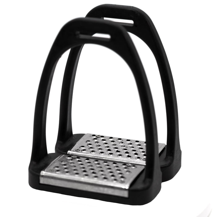 Jeffers Uniquely English Composite Stirrup Irons with Stainless Steel Pads