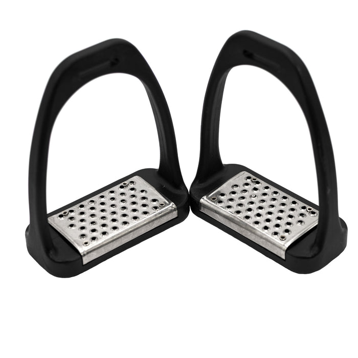 Jeffers Uniquely English Composite Stirrup Irons with Stainless Steel Pads