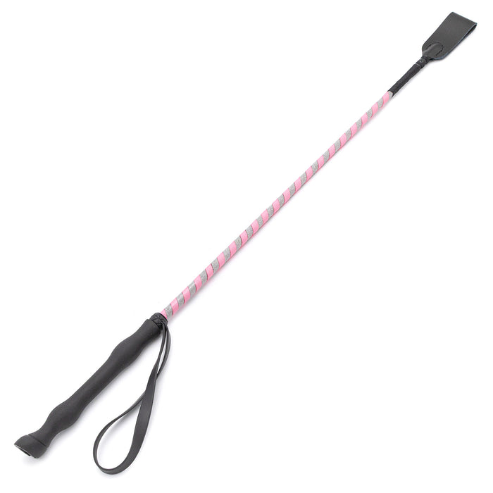Jeffers Glitter Ribbon 26 Inch Riding Crop