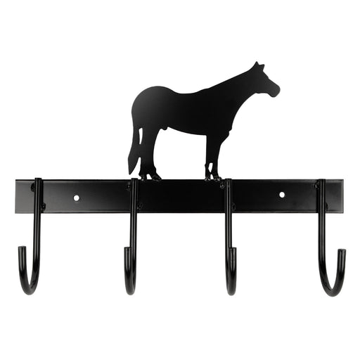 Horse Silhouette Tack Rack - Silhouette Tack Rack, Horse Standing  