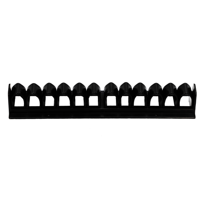 Jeffers Plastic Standard Whip Rack, Holds 12 Whips or Crops