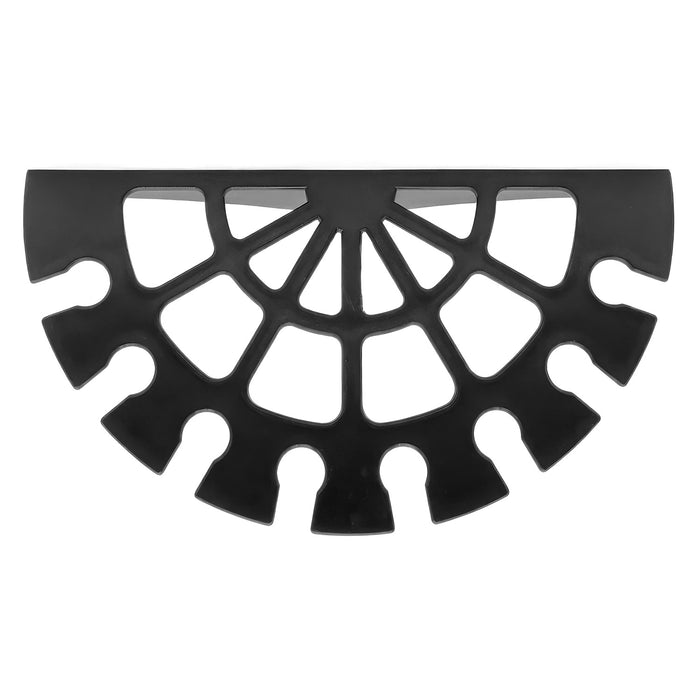 Jeffers 8-Slot Round Plastic Whip Holder, Wall Mounted Tack Organizer