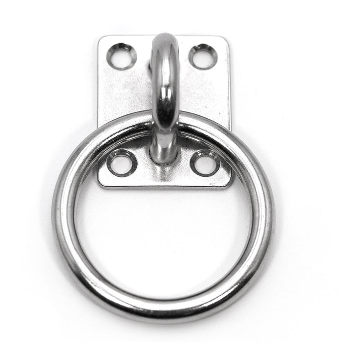 Jeffers Stainless Steel 2" Tie Ring for Cross Ties & Lead Ropes